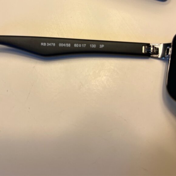 Ray-Ban RB 3478 Polarized Sunglasses Never worn Unisex - Picture 9 of 10